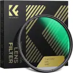 K&F Concept Polfilter 77mm True Color CPL Filter Polarisationsfilter mit Muti-Beschichtung, kein Farbstich