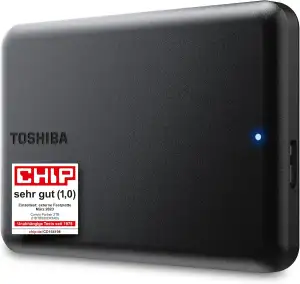 TOSHIBA Canvio Partner 2TB Portable 2.5'' Externe Festplatte, USB 3.2, Mac & Win