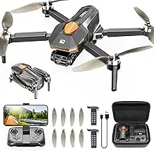 Drohne mit Kamera für Kinder Erwachsene, Bürstenlosem Motor Mini Drohne FPV RC Quadcopter mit WiF...