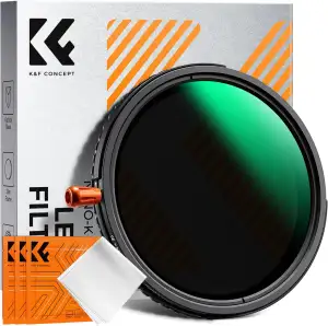 K&F CONCEPT 3-IN-1 Filter 58mm Polfilter&ND2-ND32&Black Mist 1/4 Filter mit 28 S