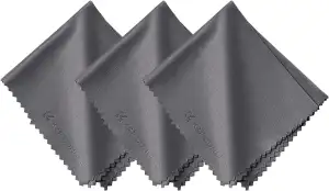 K&F CONCEPT 3 Stück Mikrofaser Reinigungstuch, Reinigungstücher Set(15 * 18cm) f