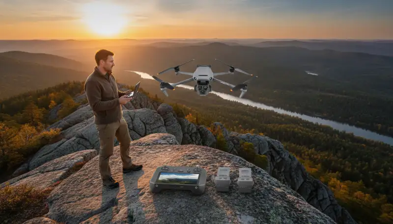 Die dji mavic 3: Meisterklasse der Lüfte