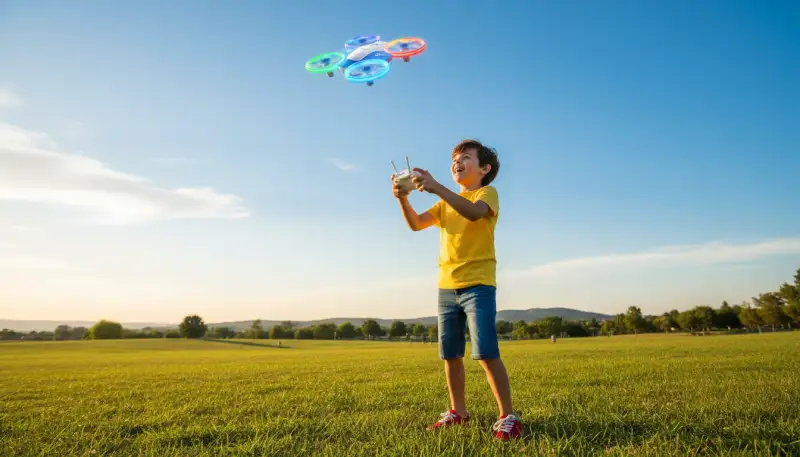 Die erste Kinderdrohne: Flugspaß und Sicherheit