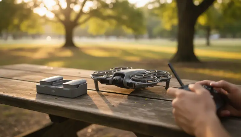 dji neo: Kompakte Leistung am Himmel