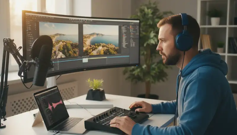 Drohnen Videoschnitt: Postproduktion meistern