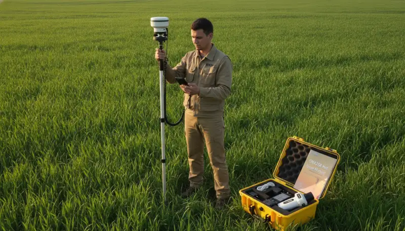 Präzision im Taschenformat: Wie das GNSS RTK Rover Vermessungsgerät die Geodaten-Erfassung revolutioniert