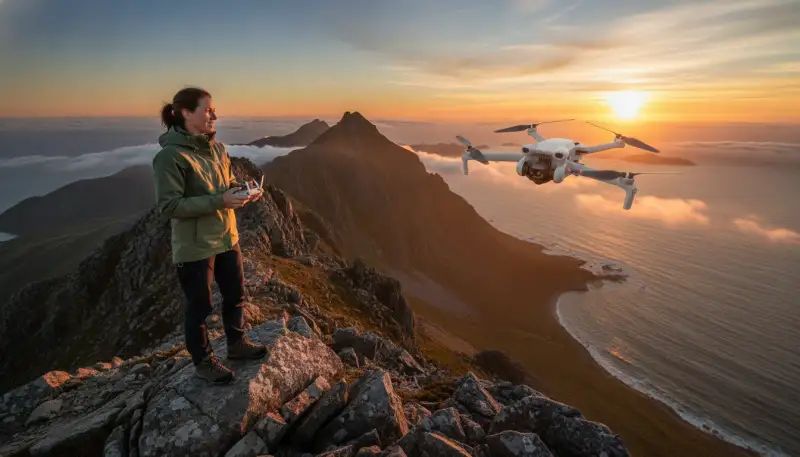 Reisefertig: Faltdrohnen für Abenteurer